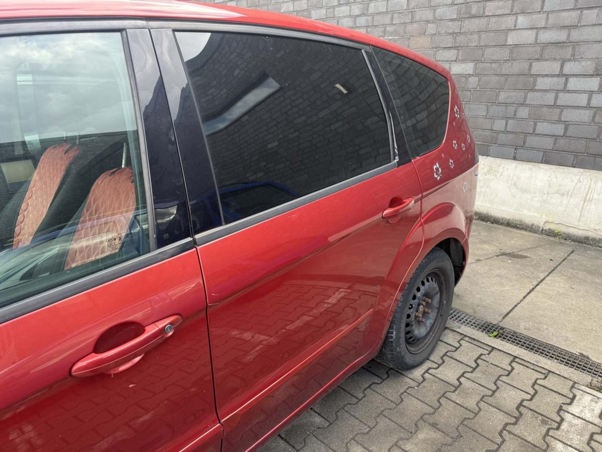 Ford Galaxy 2 original T&uuml;r hinten links Tango Rot Rohbau Bj.2006